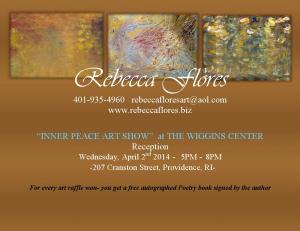 Rebecca Flores And Inner Peace Art Exhibition